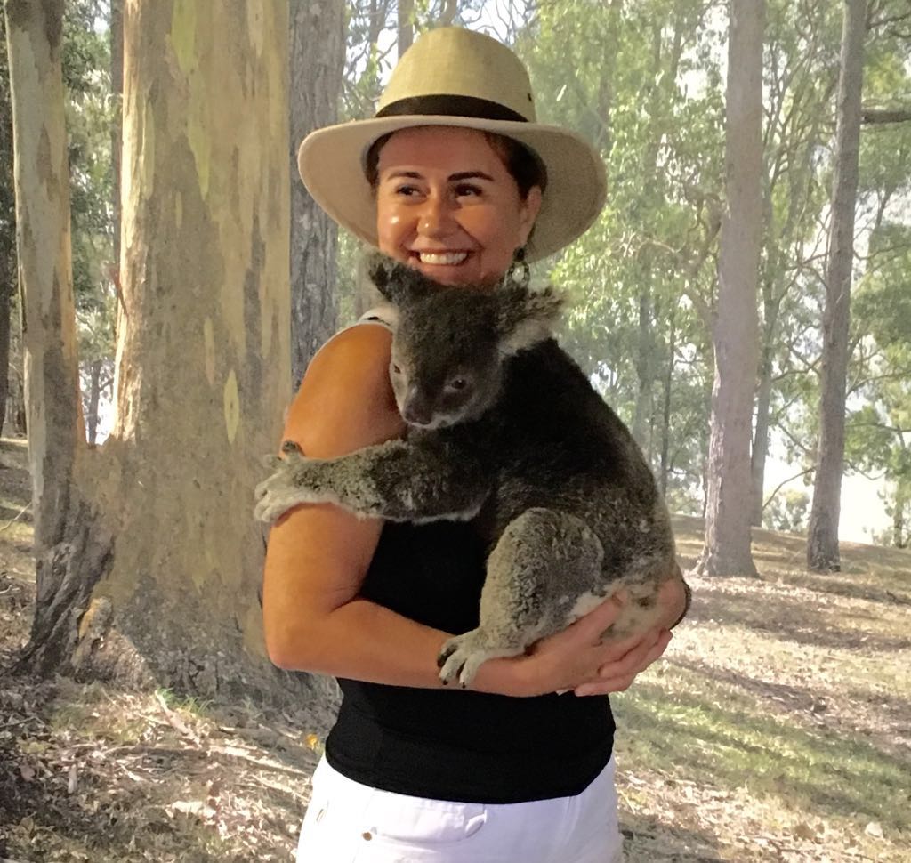 Vânia Coelho na Austrália