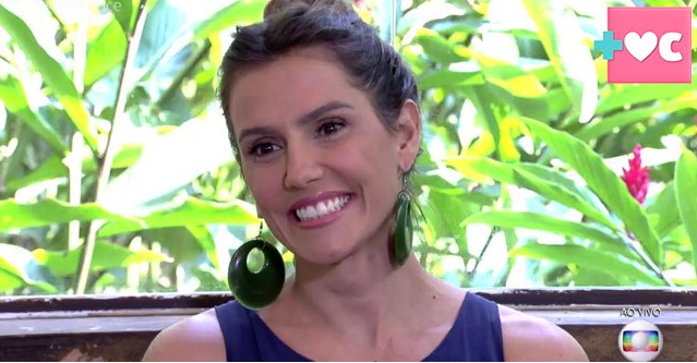 Deborah Secco participou do Mais Você