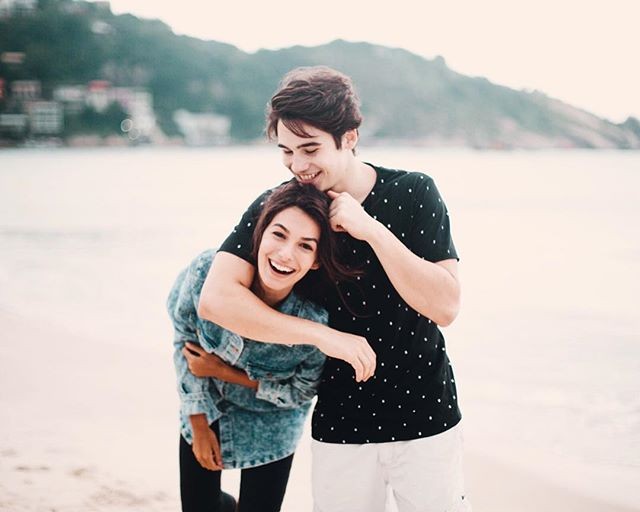Marina Moschen e Nicolas Prattes revivem casal de Malhação na novela Rock Story