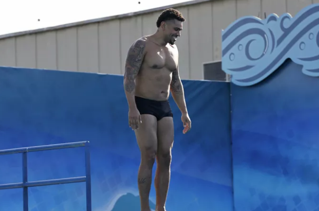 Naldo é um dos participantes do Saltibum