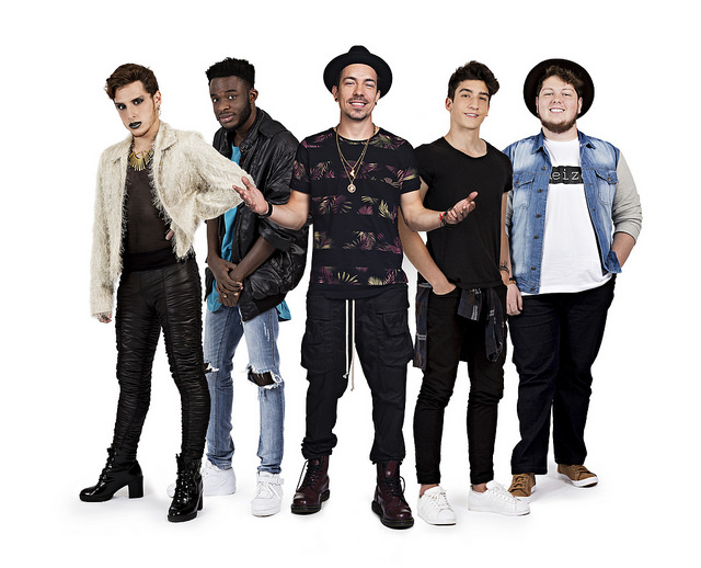 Time dos Homens no X Factor Brasil