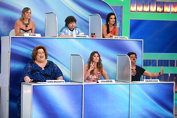 Mamma Bruschetta participou por três anos do Jogo dos Pontinhos com Silvio Santos