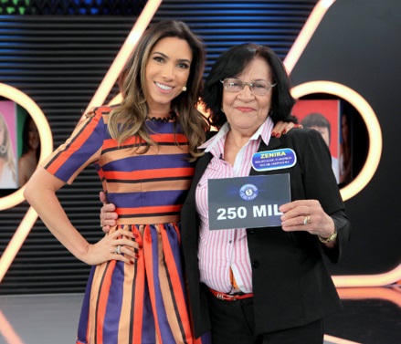Patricia Abravanel entrega 250 mil e conquista a vice-liderança no Pra Ganhar é só Ganhar