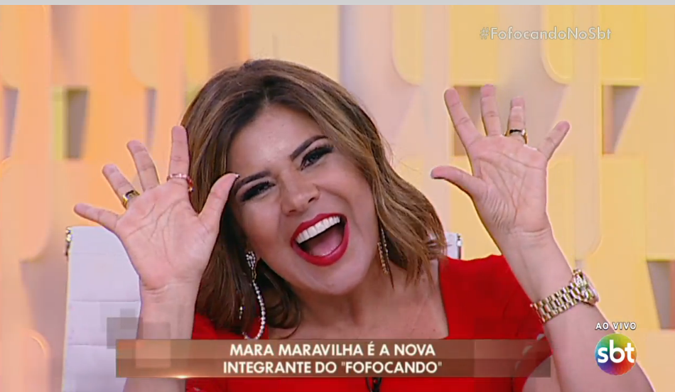 Mara Maravilha gera desconforto com outros apresentadores