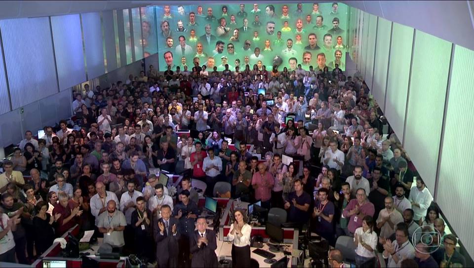 Jornal Nacional homenageia vítimas da tragédia com a Chapecoense