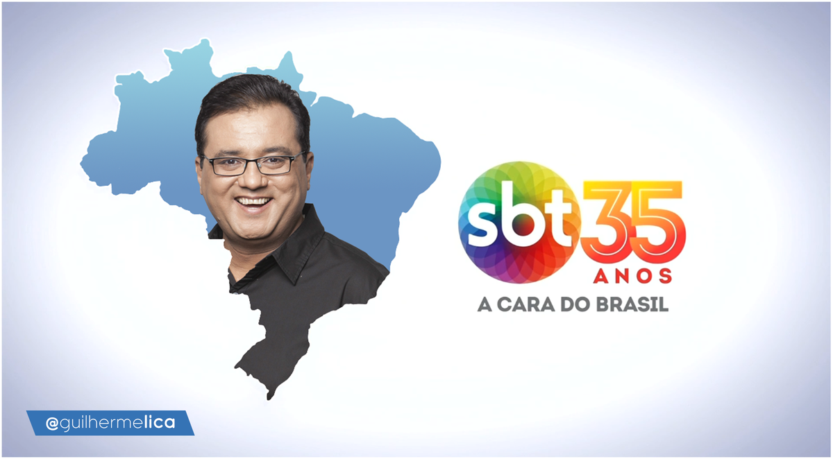 Geraldo Luis em Campanha do SBT