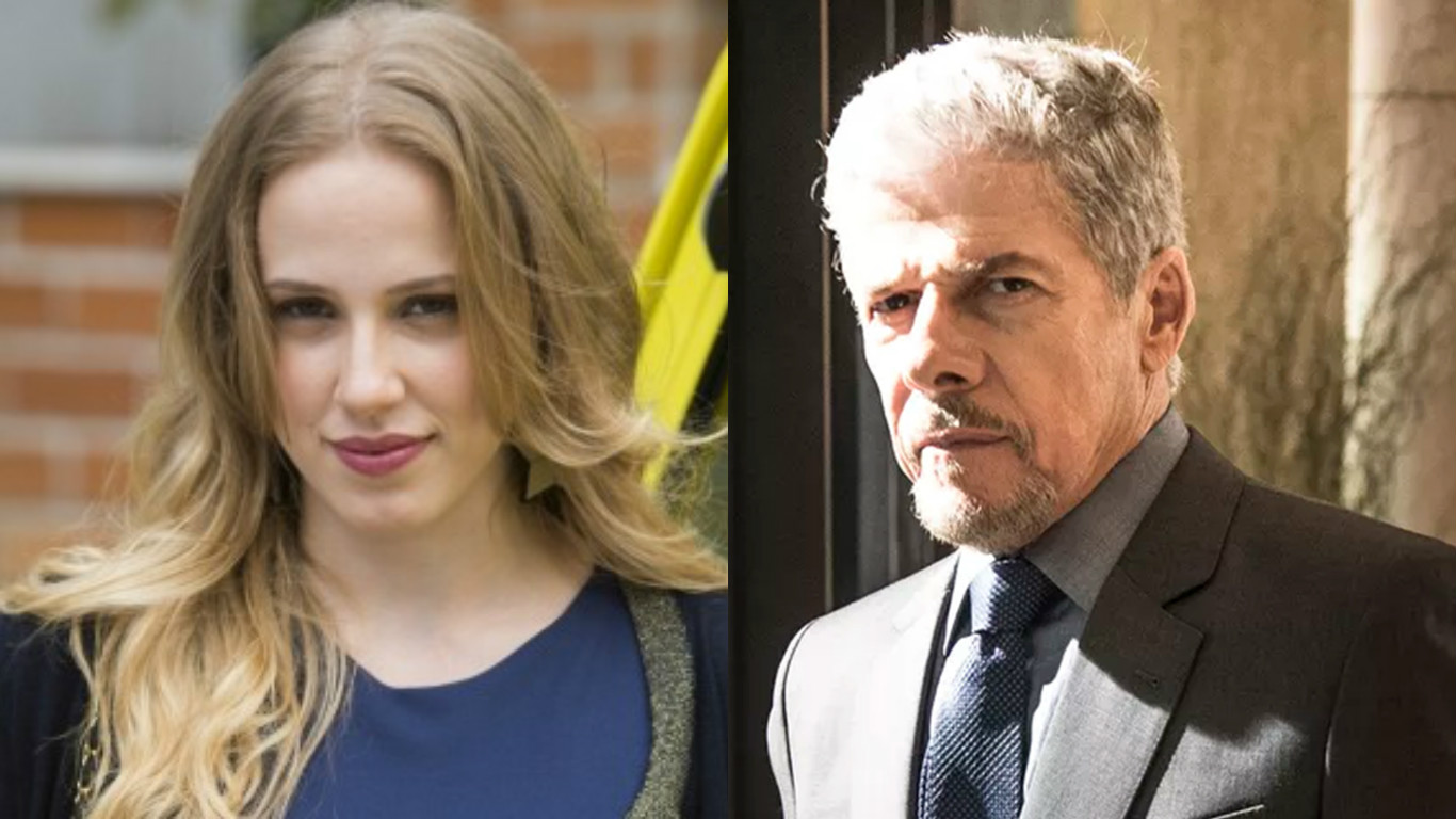 Marcella Rica comenta cenas quentes com José Mayer em A Lei do Amor: “Estão bem escritas”