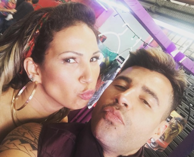 Valesca grava série do Multishow ao lado de Rodrigo Sant’Anna