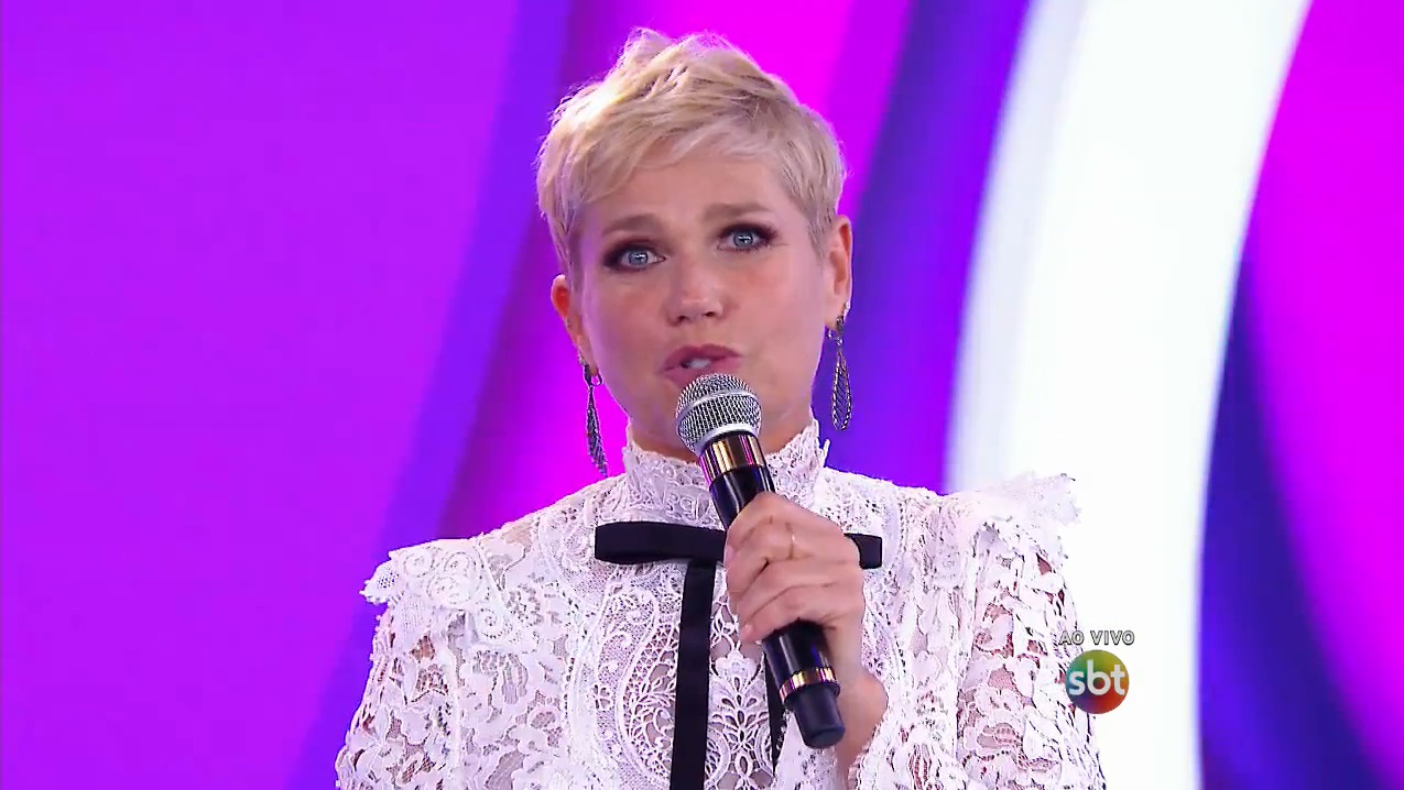 Xuxa no Teleton em 2015 (Reprodução/SBT)