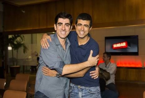 Marcelo Adnet e Marcius Melhem (Reprodução/Facebook)