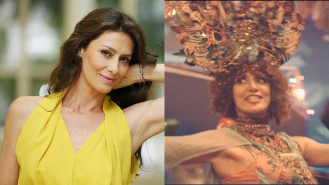 Maria Fernanda Cândido usa prótese no nariz para personagem de Dois Irmãos