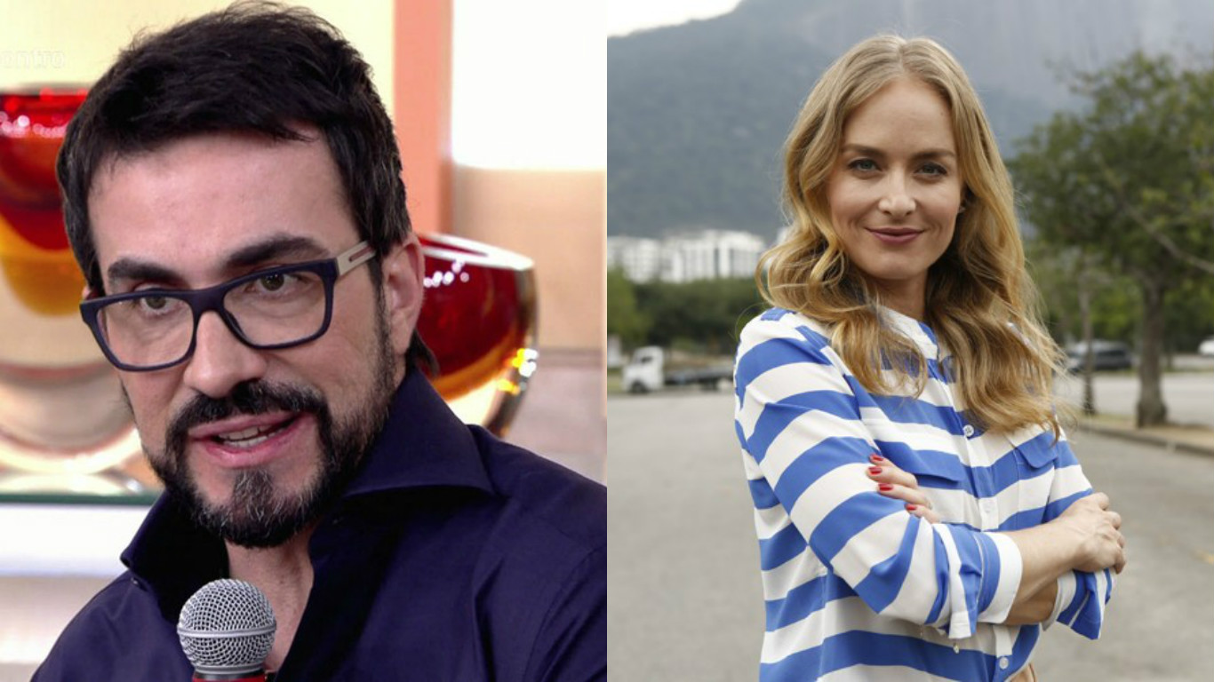 Padre Fábio de Melo anda na praia de mãos dadas com Angélica veja