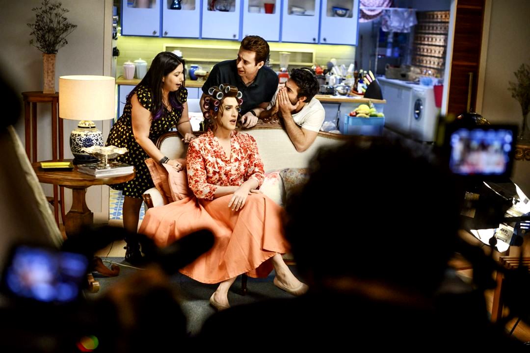 Bruno Bebianno e elenco de Minha Mãe é Uma Peça 2