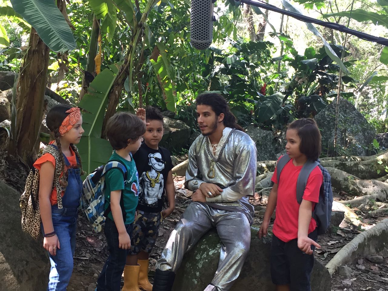 Ricky Tavares grava série infantil do autor Tiago Santiago no Rio de Janeiro