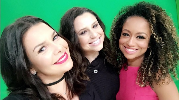Fernanda Souza, Francis Helena e Aretha Oliveira