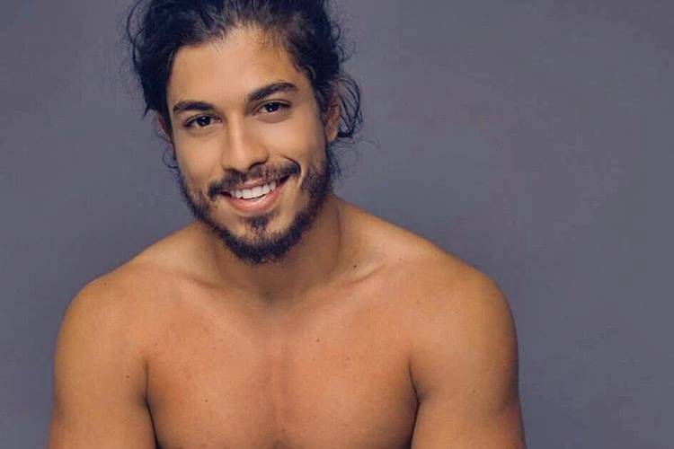 Douglas Sampaio beija modelo, mas garante: “Não penso em relacionamento”