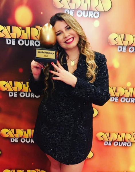Marília Mendonça no Caldeirão de Ouro, do Caldeirão do Huck