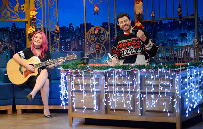 Priscilla Alcantara no The Noite