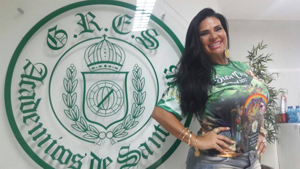 Solange Gomes na Academicos de Santa Cruz