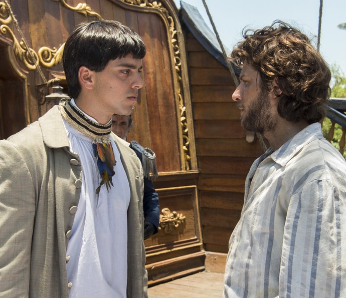 Chay Suede e Rodrigo Simas serão inimigos em Novo Mundo