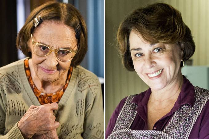 Nívea Maria e Laura Cardoso (Divulgação)