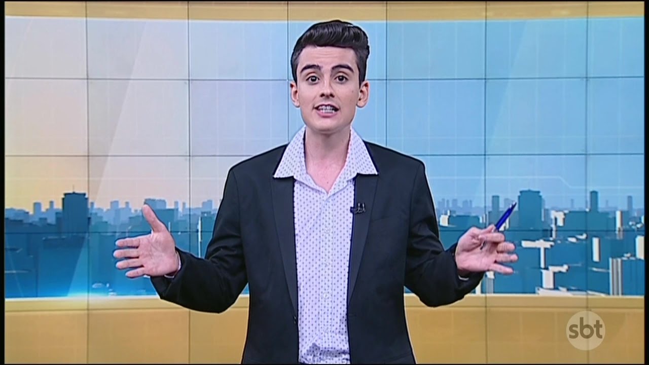 Dudu Camargo surge em vídeo criticando o jornalismo do SBT (Divulgação/SBT)
