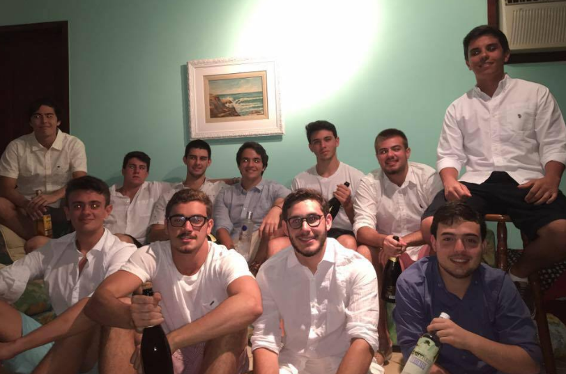 Filho de Bonner e amigos