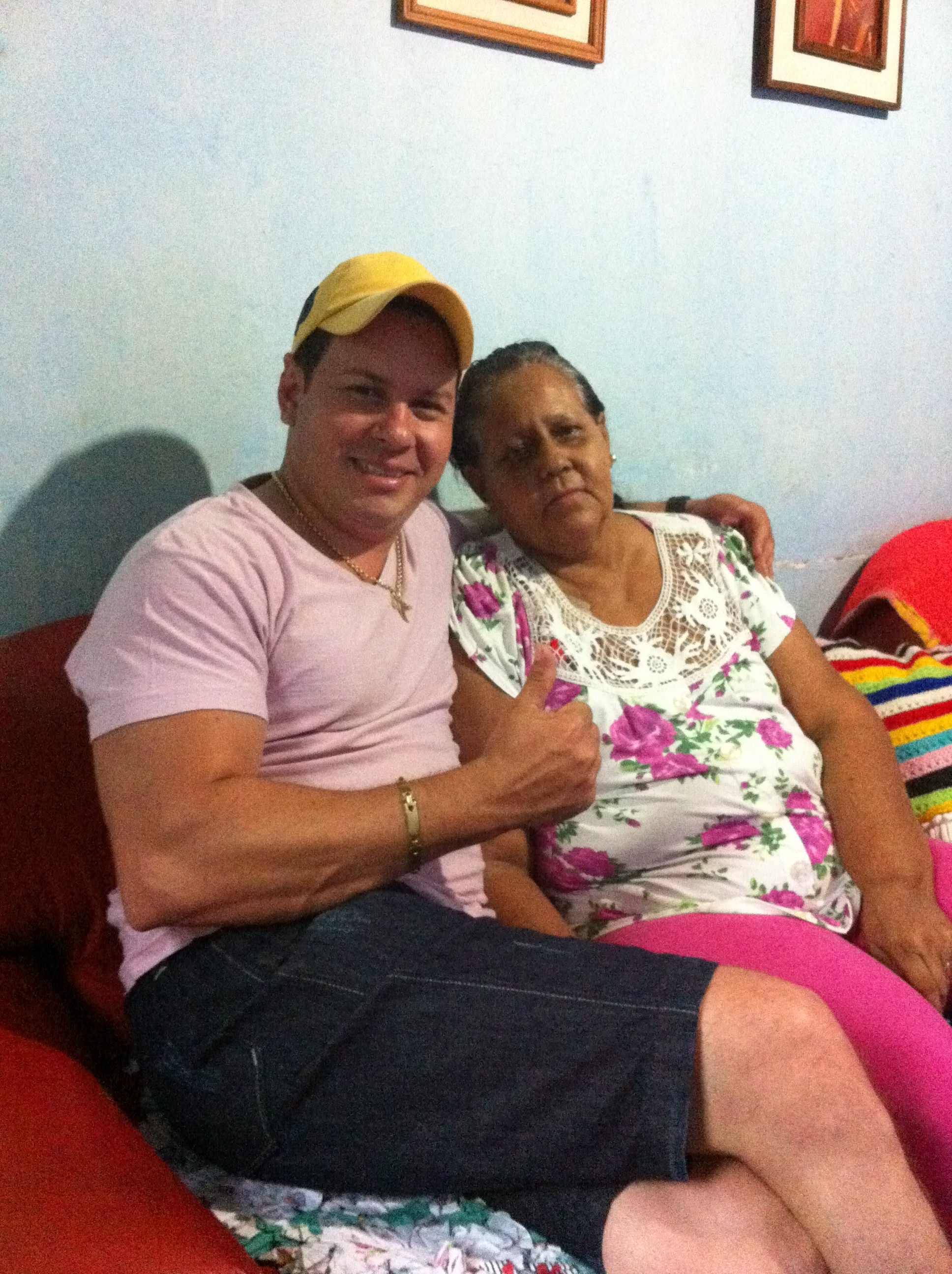 Marcos do Povo e sua mãe