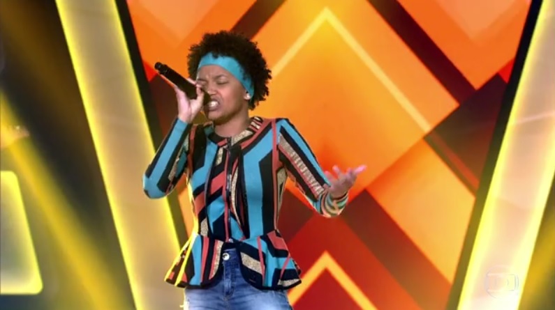 Franciele Fernanda, participante do The Voice Kids
