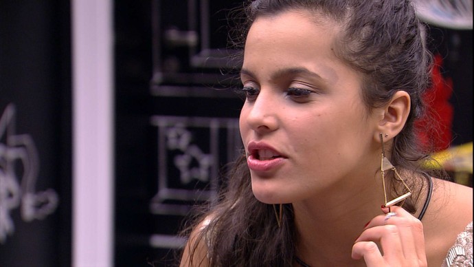 Emilly e Roberta discutem. (Foto: Divulgação/GShow)