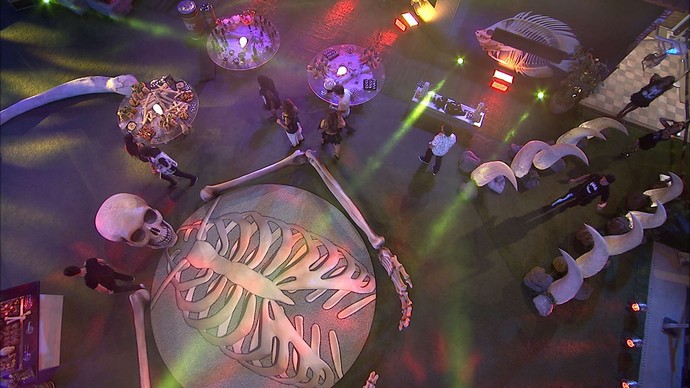 Festa Ossos agita a casa do BBB 17