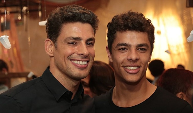 Cauã Reymond e Matheus Abreu