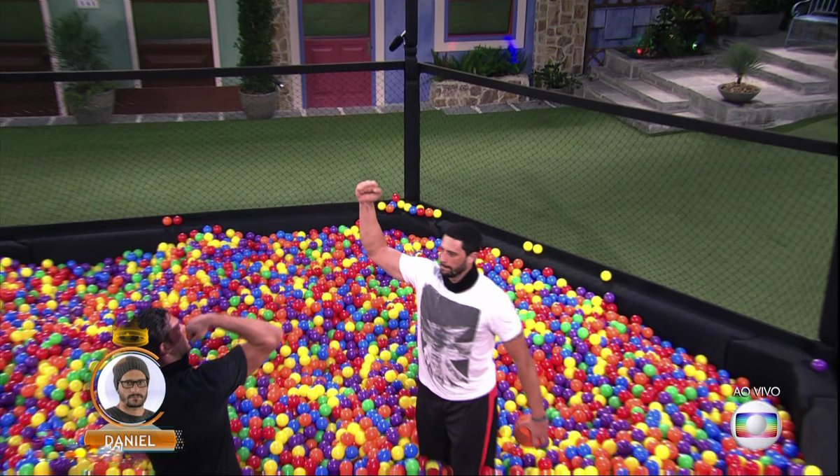 Daniel é o terceiro líder do BBB 17