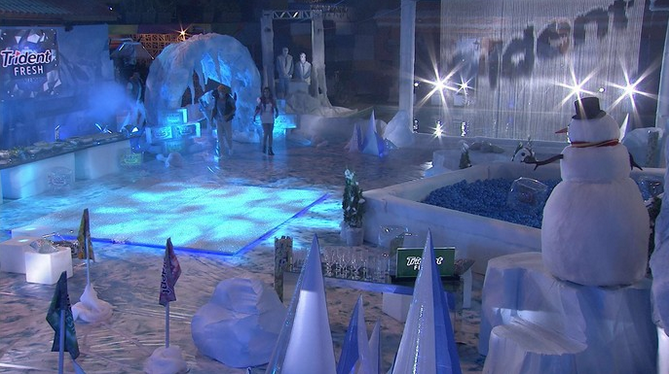 Festa Trident agita a casa do BBB 17