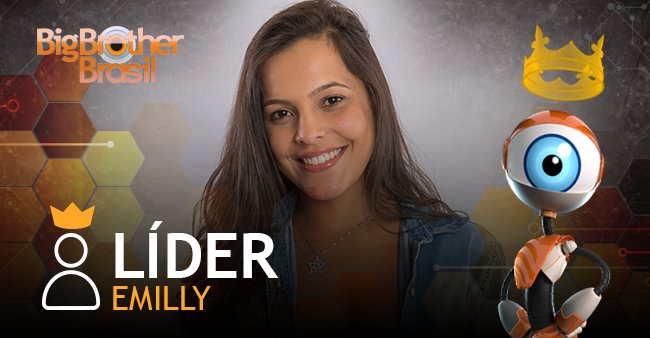 Emilly é a nova líder. (Foto: Divulgação/Gshow)