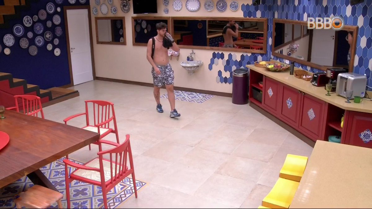 Luiz Felipe desiste da prova do líder no BBB 17