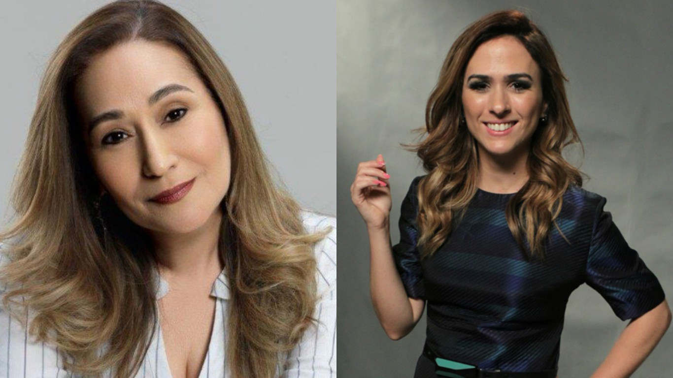 Sonia Abrão e Tatá Werneck