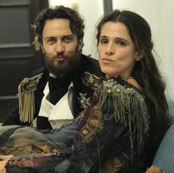 Gabriel Braga Nunes e Ingrid Guimarães