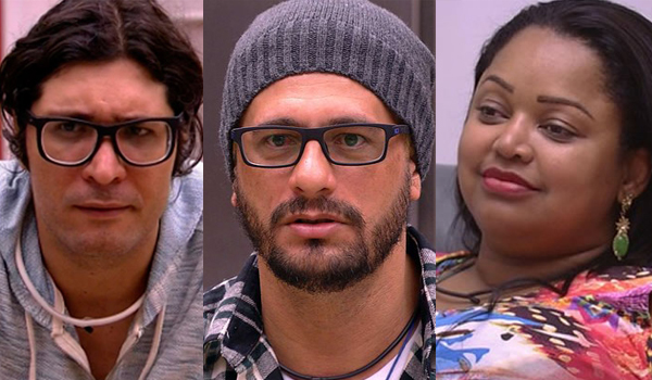 Ilmar, Daniel e Elis estão no paredão no BBB 17