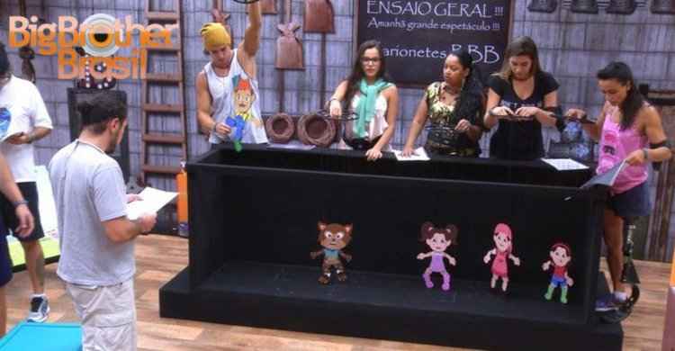 Brothers ensaiam prova do anjo no BBB 17