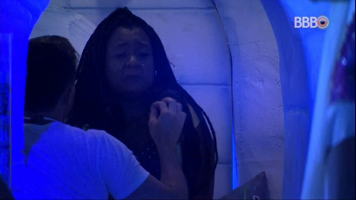 Roberta chora no BBB 17