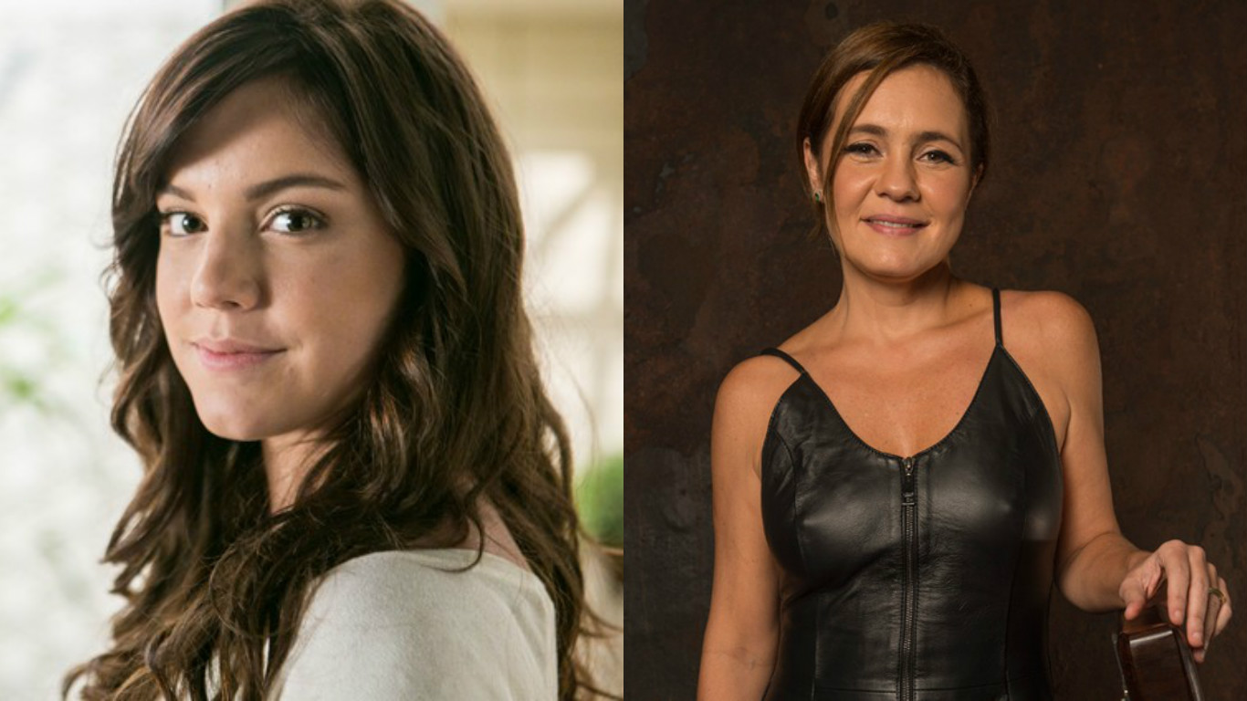 Alice Wegmann e Adriana Esteves