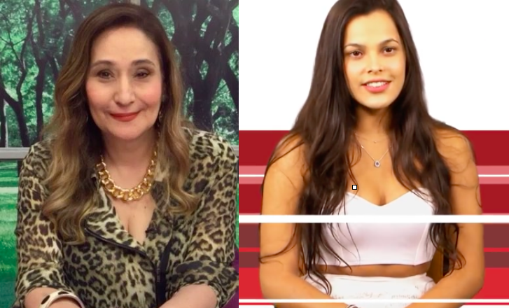 Sonia Abrão e Emilly