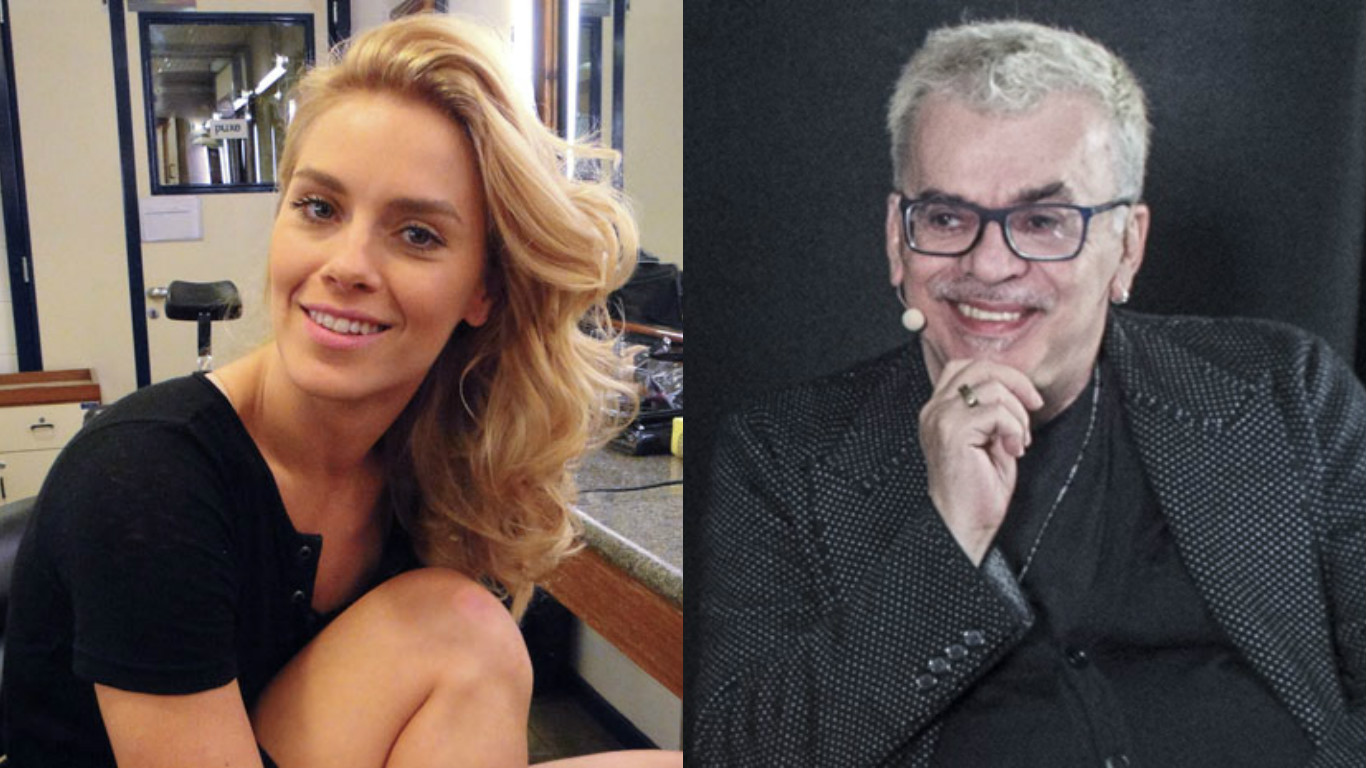 Carolina Dieckmann e Walcyr Carrasco