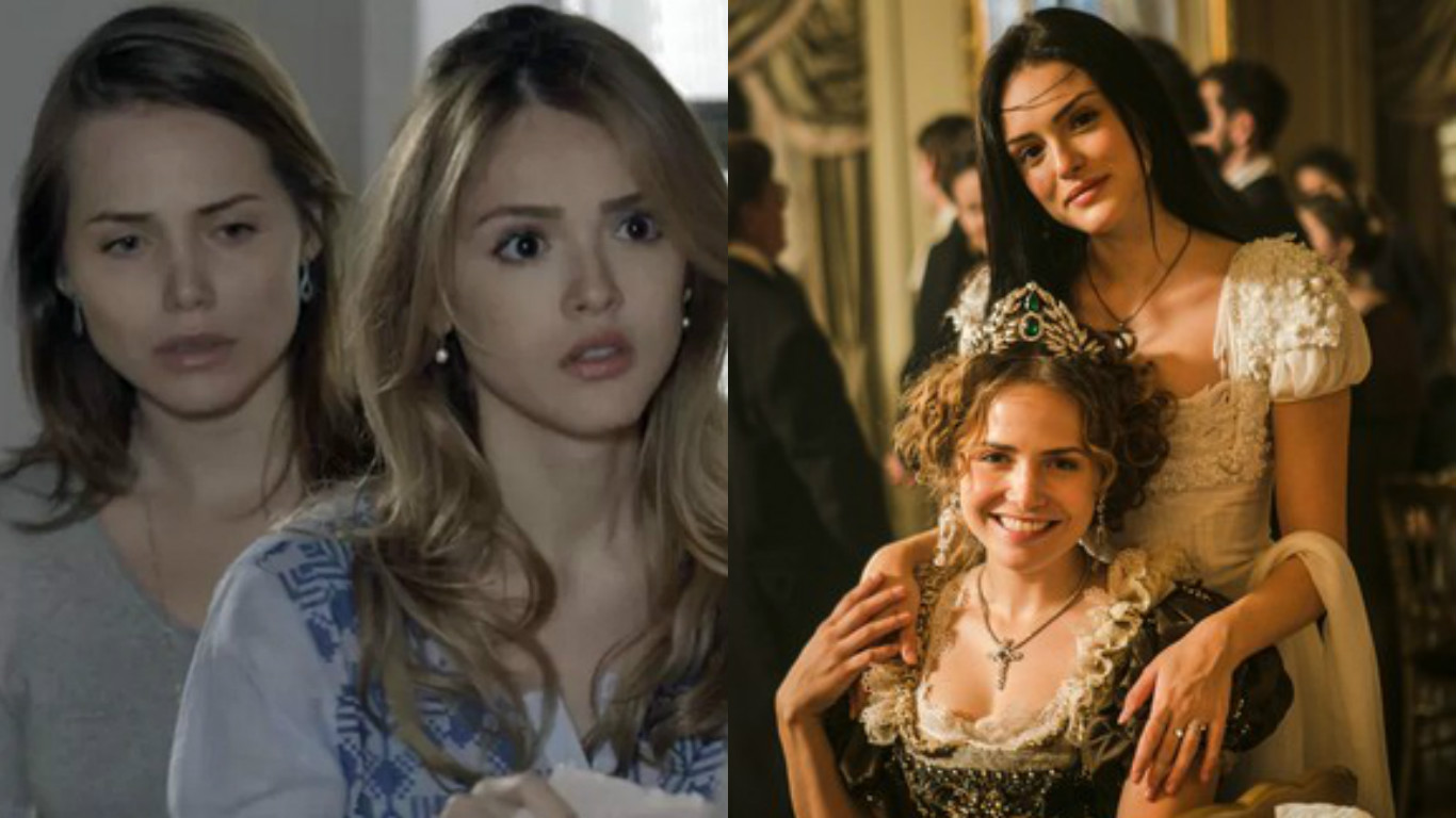 Letícia Colin e Isabelle Drummond
