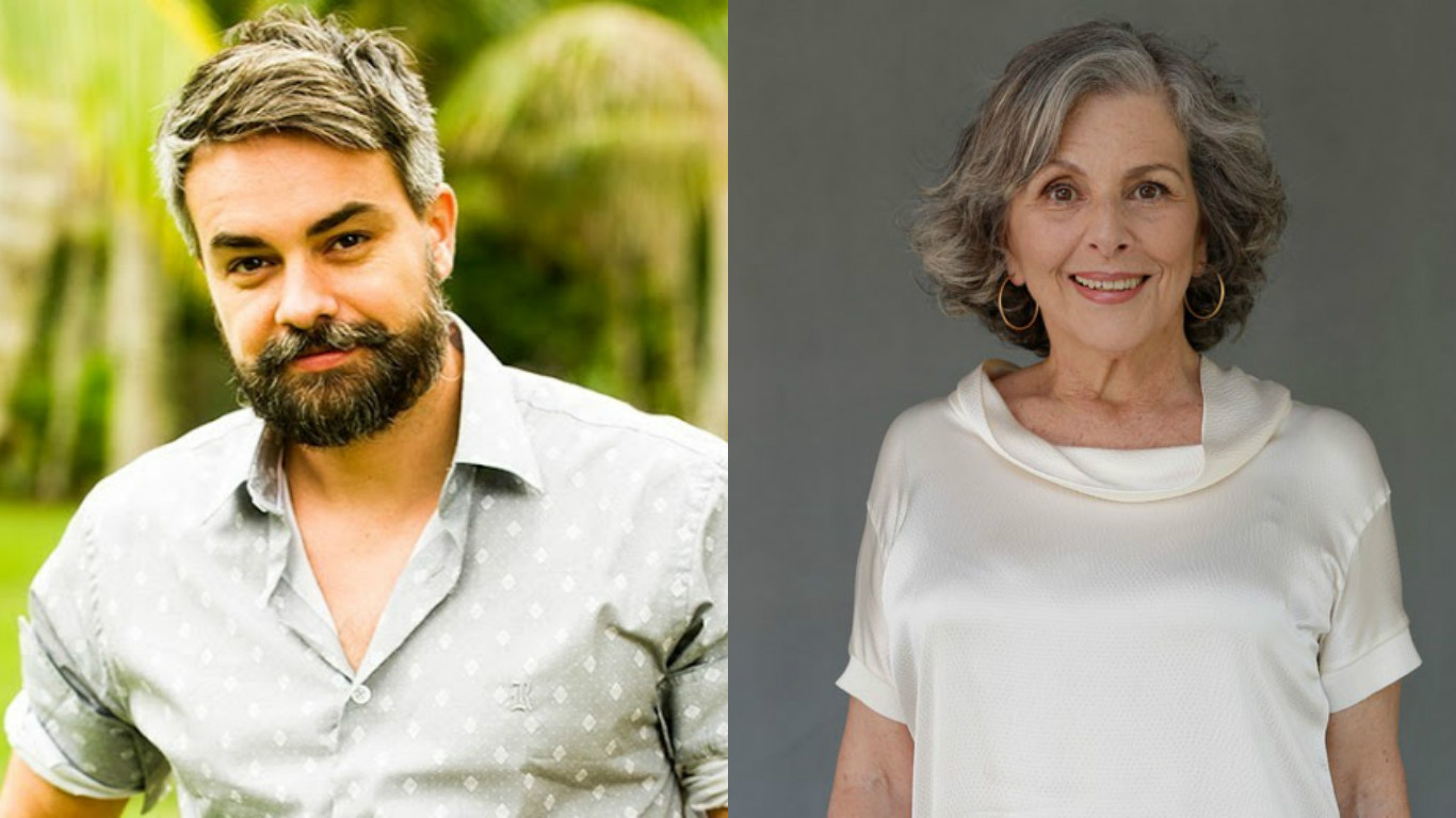 Márcio Kieling e Irene Ravache