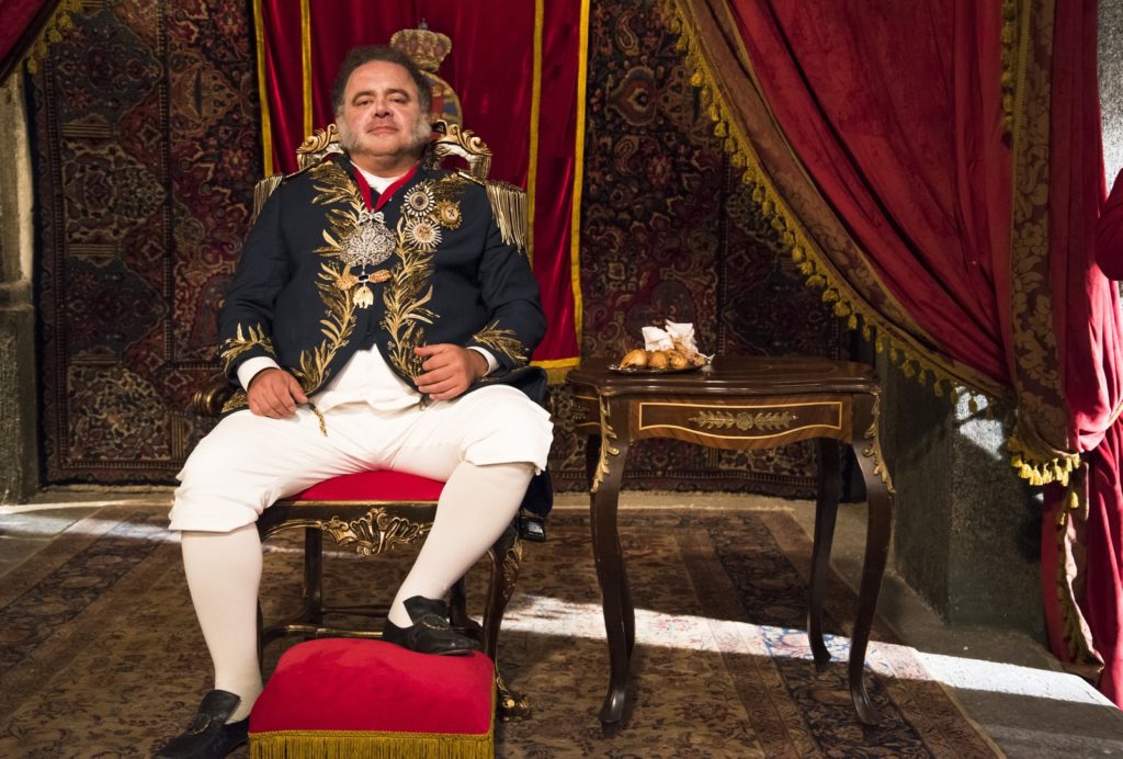 Leo Jaime como Dom João VI em Novo Mundo (Divulgação/ TV Globo)