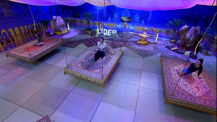 Começa prova do líder no BBB 17