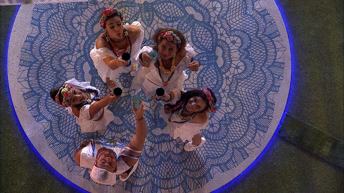 Festa Bahia agita a casa do BBB 17