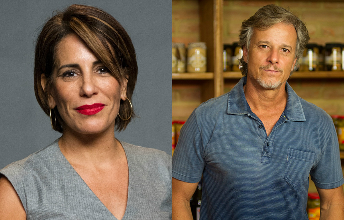 Gloria Pires e Marcello Novaes